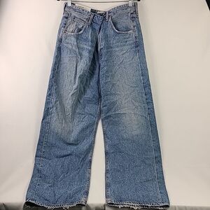 NWT AGOLDE Vana Fold Jeans in Mantra Sz 26 Retail $278